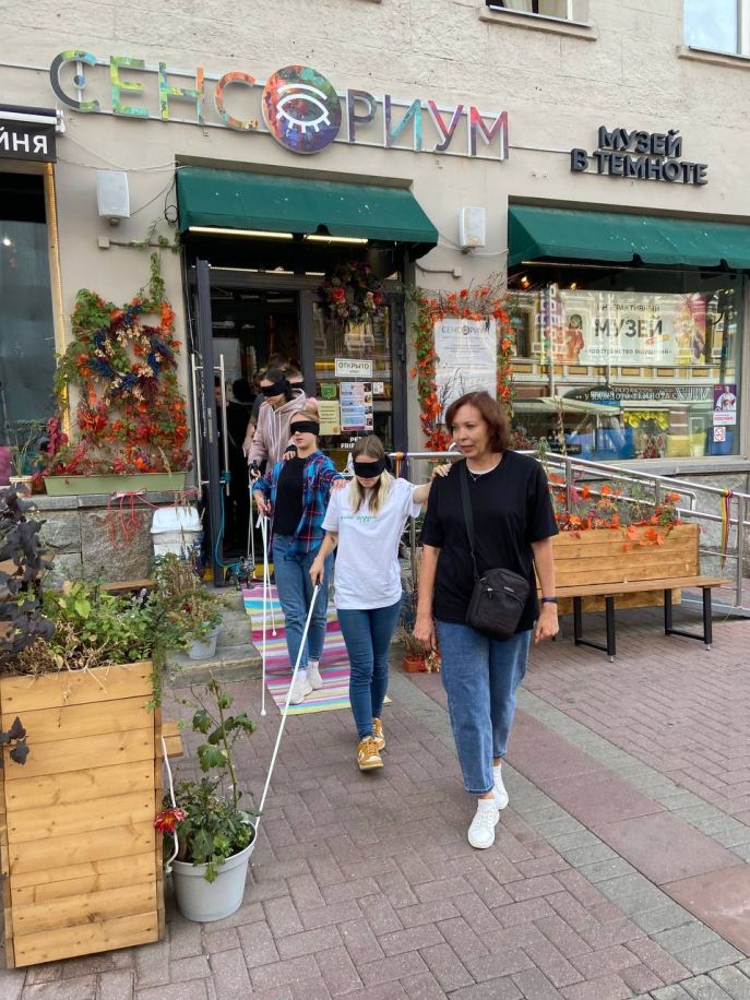 Арбат вслепую